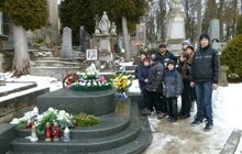 Фото 2: У п’ятницю у Львові відбулася екскурсія на могилу Володимира Івасюка