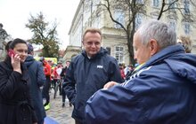 Фото 4: Мер Львова привітав учасників веломарафону «Львівська сотка. Осінь» та взяв участь у велозаїзді