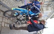 Фото 6: Мер Львова привітав учасників веломарафону «Львівська сотка. Осінь» та взяв участь у велозаїзді