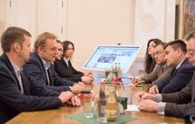 Фото 2: Мер Львова зустрівся з Міністром закордонних справ України