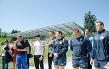 Фото 10: Напередодні матчу Чемпіонату Європи з регбі між збірними України та Угорщини стадіон «Юність» освятили