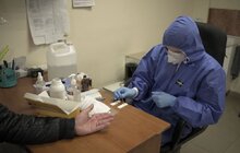 Фото 1: Результати першого дня тестування водіїв АТП № 1: зі 100 водіїв у трьох виявили підозру на коронавірус