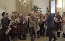 Фото 13: Українська академія лідерства заколядувала в Ратуші та презентувала вертепне дійство