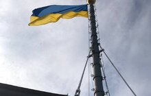 Фото 11: Над вежею львівської Ратуші підняли синьо-жовтий стяг