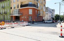 Фото 2: Частина вулиці Шевченка – від Залізничної до Юнаківа – відкрита для проїзду транспорту