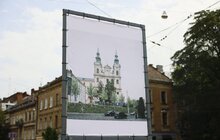 Фото 15: На вул. Бандери демонтують аварійну підпірну стінку: трамваї №1 та №2 курсуватимуть за частково зміненими маршрутами (відео)