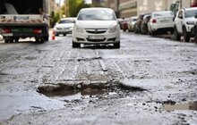 Фото 7: Найаварійнішу вулицю Львова – Залізничну, розпочали ремонтувати (відео)