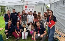 Фото 1: Домедична допомога, поліція та ДСНС: у Львові провели «Дні безпеки» для дітей-переселенців