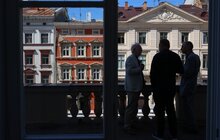 Фото 2: Мер Львова зустрівся з нобелівським лауреатом Сванте Паабо