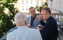 Фото 9: Мер Львова зустрівся з нобелівським лауреатом Сванте Паабо