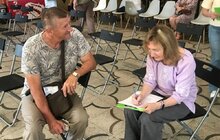 Фото 11: У Львові тривають «Візити турботи»: сьогодні працівники соцзахисту спілкувалися з людьми з інвалідністю Франківського району