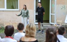 Фото 1: Перший урок у школах Львова проводили ветерани, волонтери та громадські активісти (відео)