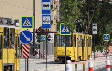 Фото 17: На вул. Шевченка протестували рух трамваїв