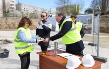 Фото 11: На Левандівці розпочали будівництво початкової школи з дитячим садком (відео)