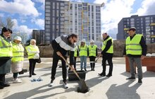 Фото 17: На Левандівці розпочали будівництво початкової школи з дитячим садком (відео)