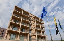 Фото 2: У Львові представник ЄС оглянув будівництво соціального житла на вул. Миколайчука