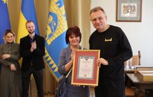 Фото 2: В мерії Львова нагородили працівників театрів