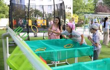 Фото 10: У Львові для дітей з інвалідністю створили перший в Україні унікальний парк розваг та відкриттів (відео)