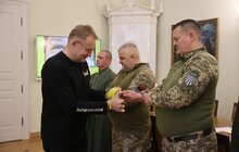 Фото 11: Мер Львова подякував військовим капеланам за служіння і вручив відзнаки від громади міста