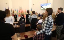 Фото 15: В День українського добровольця у Львові 30 захисників посмертно нагородили «Почесним знаком Святого Юрія» (фото)