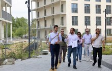 Фото 6: У Львові представник ЄС оглянув будівництво соціального житла на вул. Миколайчука