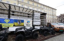 Фото 4: Захисникам передали 15 квадроциклів та 15 авто: зусилля об’єднали Fritt Ukraina, Meest Express, данський доброчинець та мерія Львова