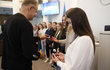 Фото 5: Львівські регбістки-чемпіонки України отримали відзнаку від міста