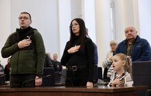 Фото 2: У День захисників і захисниць 30 львів’ян посмертно нагородили «Почесним знаком Святого Юрія» (фото)
