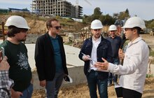 Фото 5: Тарас Тополя відвідав будівництво соціального житла у Львові