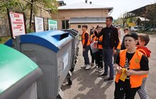 Фото 10: Вчимося граючись: у Львові дітей в ігровій формі навчають правильно сортувати відходи