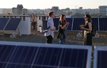 Фото 5: Сонячна електростанція на даху багатоповерхівки: ОСББ у Львові провело особливу екскурсію