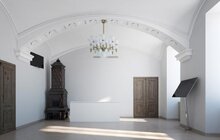 Фото 5: В міській Ратуші ремонтують велику сесійну залу: розпочали демонтажні роботи