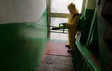 Фото 28: Комунальні служби Львова проводять миття та дезінфекцію в місті