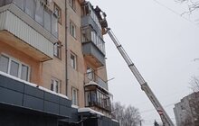Фото 20: Снігоприбиральна техніка працює на вулицях міста: чистять вулиці від снігу і ліквідовують нависання бурульок