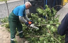Фото 44: «Комунальні служби продовжують ліквідовувати наслідки негоди, вихідні плануємо оголосити робочими днями», - І. Маруняк