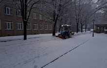 Фото 20: Впродовж дня снігоприбиральна техніка працюватиме в робочому режимі