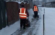Фото 84: Комунальні служби працюють у посиленому режимі, задля прибирання міста від снігу