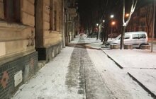 Фото 29: Для посипання доріг від ожеледиці минулої доби використано 513 м3 піскосуміші та 212 м3 солі