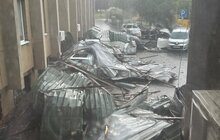 Фото 4: У Львові оперативно ліквідовують наслідки негоди: повалені дерева, обірвані мережі та зміни в русі транспорту (відео)