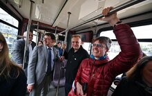 Фото 3: Огляд переданих трамваїв і підсумки міжнародної співпраці: результат візиту Посла Швейцарії в Україні до Львова