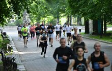Фото 2: Пацієнти UNBROKEN здолали бігову дистанцію, щоб допомогти зібрати кошти на центр у Брюховичах
