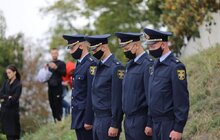 Фото 9: Цього тижня церемоніал підняття Державного Прапора здійснили курсанти Університету безпеки життєдіяльності