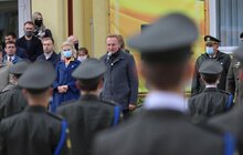 Фото 5: Першокурсники Львівського ліцею ім. Героїв Крут склали Урочисту клятву