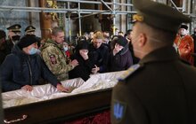 Фото 2: Львів прощається із загиблим Героєм Іваном Горошком