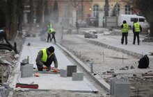 Фото 13: На вул. Пекарській тривають масштабні ремонтні роботи: повністю реконструкція вулиці завершиться наступного року