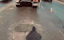 Фото 7: На вулицях міста проводять поточний ремонт доріг з ліквідації гостроаварійних ям холодним асфальтом