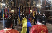 Фото 4: У Львові попрощалися із загиблим військовослужбовцем Ігорем Байталою