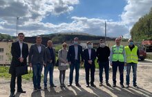 Фото 8: Голова Представництва ЄС в Україні оглянув компостувальну станцію, місце будівництва майбутнього сміттєпереробного комплексу та ознайомився, як проходить рекультивація Грибовицького полігону ТПВ