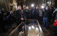 Фото 28: В Гарнізонному храмі урочисто відкрили відреставровані фрески центрального склепіння