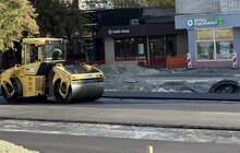 Фото 2: Реконструкція вул. І. Мазепи: першу ділянку вже почали асфальтувати